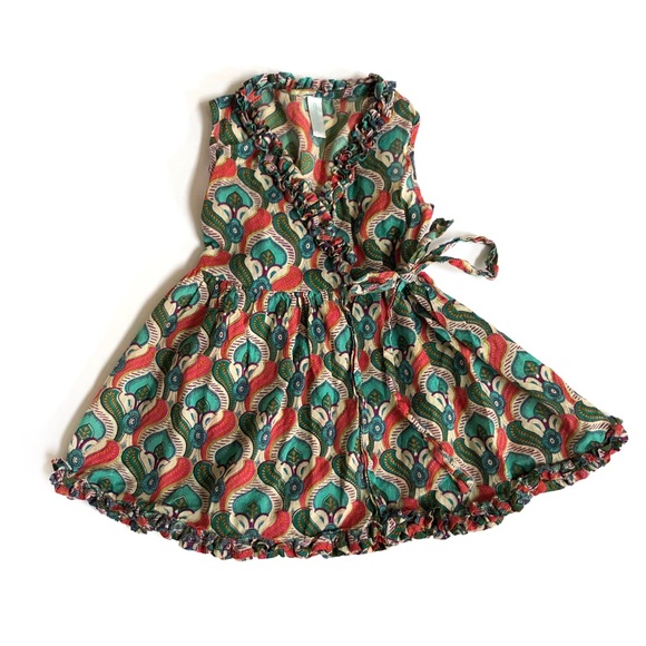 Anokhi Koki Other - Anokhi Koki baby girl wrap dress 12 months